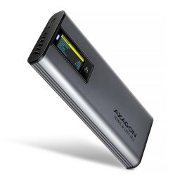 Cutie externa Axagon EEM2-SD2 USB-C 10Gbps pentru SSD M.2 NVMe si SATA, Negru