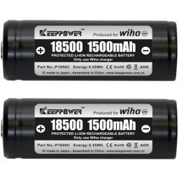 Set de baterii 18500 Li-Ion