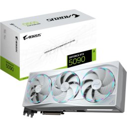 Placa video AORUS nVidia GeForce RTX 5090 STEALTH ICE 32GB GDDR7 512 bit DLSS 4.0