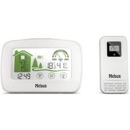 Stație meteo digitală wireless, Alb