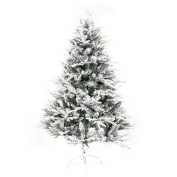 Pom înzăpezit de Crăciun, cu suport, Cardiff,150 cm, 150 cm