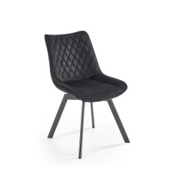 Scaun de dining OMBRA, 1 buc., negru