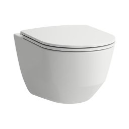 LAUFEN H8669570000001 - Vas WC suspendat PRO, din ceramică, alb + capac SoftClose PRO, alb