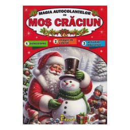 Magia autocolantelor cu Mos Craciun