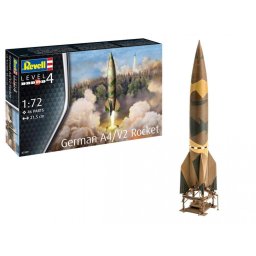 Plastic model German rocket A4/V2