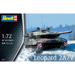 Model de tanc din plastic Leopard 2A7V 1/72