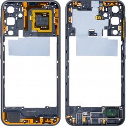 Piese si componente Carcasa Mijloc Samsung Galaxy A15 A155, Neagra