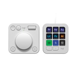 Tastatura MX Creative Console Pale Grey