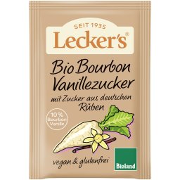 Zahar de sfecla vanilat cu vanilie Bourbon 3x8g, fara gluten si vegan bio 24g