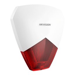 Sirena cablata AX PRO de exterior cu flash, led Rosu, IP54 - HIKVISION DS-PS1-R