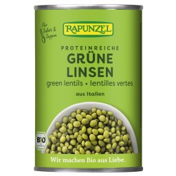 Linte verde bio la conserva 400g Rapunzel