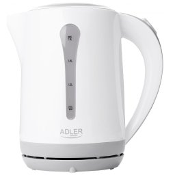 ADLER AD 1244 Fierbător 2000 W 2.5 l alb / gri