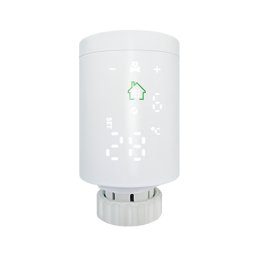 Cap termostatic Smart, WiFi, Zigbee 3.0, reglare temperatura individuala calorifere gaz / electrice