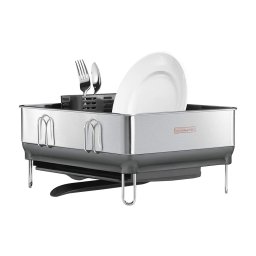 Scurgator vase farfurii tacamuri CookingAid Dish Rack Medium pe blat langa chiuveta din inox si ABS