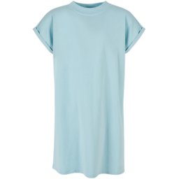 Girls' Turtle Dress with Extended Shoulder Ocean Blue