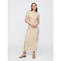 GAP Maxi Ribbed Dress - Ladies