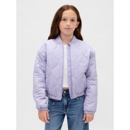 GAP Children's Quilted Waterproof Jacket PrimaLoft® - Girls