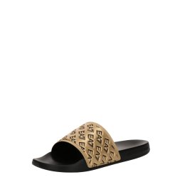 EA7 Emporio Armani Saboți auriu / negru