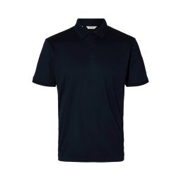 SELECTED Tricou 'SLHFAVE' albastru noapte