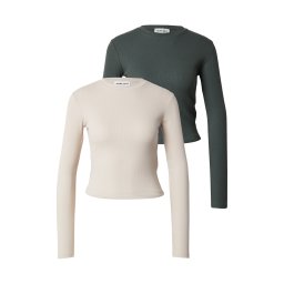 studioselect Tricou 'Betty' bej / verde închis