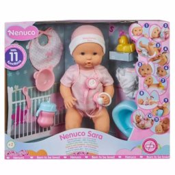Nenuco păpușă Sara interactivă cu accesorii