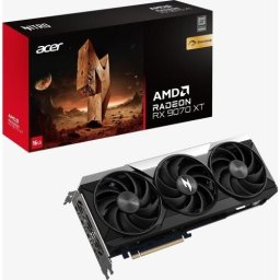 Placa video DP.Z4DWW.P01, AMD Radeon RX 9070 XT NITRO OC 16GB, GDDR6, 256 bit
