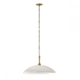 Pendul Delarosa KL-DELAROSA-P-WH, 1xE27, D50,8cm, bronz șampanie