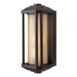Aplica exterior Castelle M Art Deco, bronz, H:38,3 cm, 1 x E27, IP44, QN-CASTELLE-M-BZ