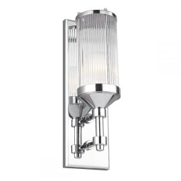 Aplică LED baie PAULSON, H:38.1cm, IP44, crom, G9, FE-PAULSON1