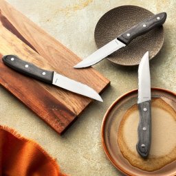 Set 3 cutite inox pentru friptura Amefa Hercule