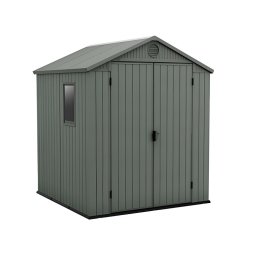 Căsuță de grădină din plastic Darwin 6x6, verde