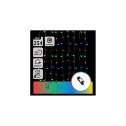 Aigostar - LED ghirlandă de Crăciun pentru exterior 234 LED/8 funcții 1,2x1,8 m IP44 multicoloră