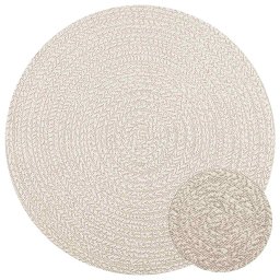 Covor „ZIZUR” crem aspect iuta pentru interior si exterior GartenMobel Dekor