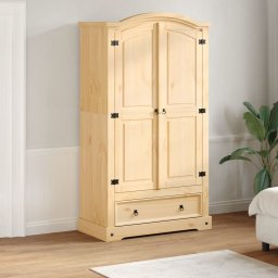 Sifonier „Corona”, 102x52x186 cm, lemn masiv de pin GartenMobel Dekor