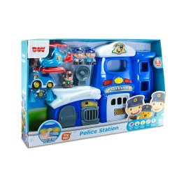 Jucarie interactiva Little Learner Prima mea sectie de politie (Model: ), efecte sonore, lumini, accesorii incluse