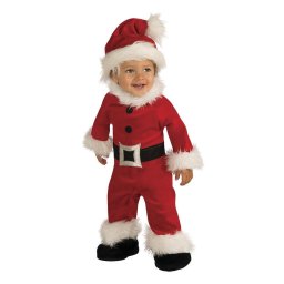 Costum de carnaval Rubies Adult Santa Claus Inflatable Costume, Gonflabil, Rosu