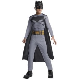 Jucarie Rubies Costume Batman Justice League, Negru, Baieti, 3-10 ani