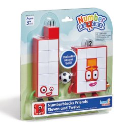 Jucarie de rol Hand2Mind Numberblocks Friends Eleven and Twelve Figure Pack, Multicolor, Plastic, Varsta 3-5 ani