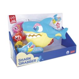 Jucarie baie Little Learner Jucarie baie - Rechin & pestisori, plastic, Albastru