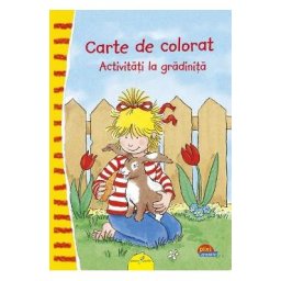 Carte de colorat: Activitati la gradinita - Uli Velte