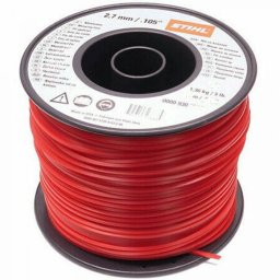 Fir nylon rotund 2,7 mm x 347 m Rosu