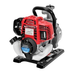 Motopompă Honda gama ușor de transportat pentru transfer de ape curate și semimurdare WX10T E1, 3.7 bar, 37 metri înălțime de refulare maximă, 120 lit