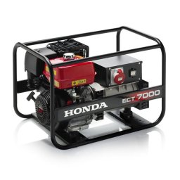 Generator de curent Honda gama “Open Frame” ECMT 7000K1 GV, 7000 W curent trifazic maxim, 6500 W curent trifazic continuu, 230 / 400 V