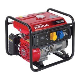 Generator de curent Honda gama “Specialist Open Frame” EM 2300 G, 2300 W curent monofazic maxim, 2000 W curent monofazic continuu, 230 V