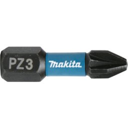 2 BITI IMPACT BLACK HEX 1/4 PZ 3 25MM