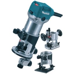 Mașină de frezat unimanuală 710W 6/8 mm - MAKITA RT0700CX2