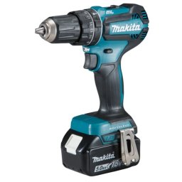 Makita DHP485RFE - Maşină de înşurubat şi găurit cu percuţie cu acumulatori Li-Ion LXT 18V 3.0Ah