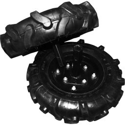 Set roti de cauciuc 5.00-12 pentru motocultor, Rotakt