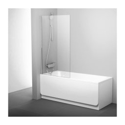 Ravak 79840C00Z1 - Paravan pentru cadă 80x140 cm crom lucios