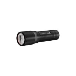 Ledlenser P7 - lanternă LED reglabilă, 450 lm, IP54, funcționează cu 4xAAA, autonomie 25 ore, neagră